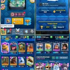 COC + CR | 53 EMOTES | ARENA 18 | KT13 | XP 40 | 6717 TROPHIES | TH13 | HEROES: 44/51/36/26/9 | INSTANT DELIVERY
