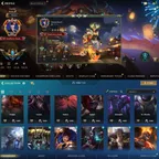 iOS/Android - Global - Level 265 - Champions 125 - Skins 111 - Legendary 9 - Code1306