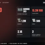 Unheard Edition | NA | LVL 5 | Gamma 3x3 | PvE LVL 18 | 82h | Stash 15.2M RUB | 1.2M RUB + 500 EUR + 1K USD | Full