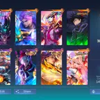 RAREST HYPER FIGHTER MAGE ACC || 4 LEG 20 GRAND 30 EXQUISITE ||  ALMOST MEGA 1 || EX 93 STAR || 130 MAGIC CORE || RARE R