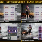 S12 + S17 Conqueror | S12 Conqueror Frame | Old RPs S6-S17 Elite | Black Jersey | Alan Walker Hoodie | Full Access