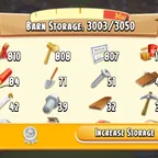 50 level | land tools Account | Barn 3000 | Silo 800 | 1M coin | land item's