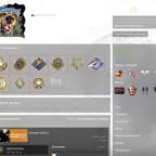 CS1205 // / / / 9 MEDALS / / / / PREMIER 2O.OOO / / / / GREEN TRUST / / / / 30 LVL STEAM / / BOUGHT A LOT OF DESIGN /