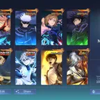 M413|LVL56|GOODWRHERO|386SKIN|MEGACOLLECTORIII|6LEGEND|FULLJUJUTSUKAISEN|4NARUTO|3EXORCISTS|2HXH|3ASPIRANTS|3KOF|MYTHICS