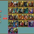 RSL1376 // Tekteon Fissureflesh+Ninja | 63K Gems/34K energy | 25 Legendary[Starter Account]GMBRtv154