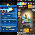 🔥13505 Trophy🔥20 Cards Lv15-Lv14 [ 5 Max ] 17 Evo! 1700 COLLECTION LEVEL! KT Level 15! 108 Old Emote! 133 Badges!