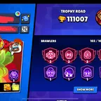 111K trophies 🏆 / 30 legendary skin