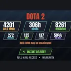 [16 Games][DOTA 2 | 306h | 4201 SOLO MMR | 8261 BEHAVIOR | 272 GAMES][CS2 PRIME | RUST] Deceit, Metro 2033, Kholat