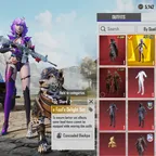 18x Kill Mesg | 1x Ultimate Set | 3x X-Suits | Ignis X-Suit 3-Star | Glacier - M416 - Lvl.5 | 47x MF | 24x Gunlabs