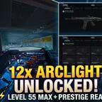 12 Arclight Camos Unlock On [ARs + SMGs] [Lvl 55] (Wz5/COD/BO7) [Full Access][Handmade][180 Camos] [PSN-BNET-STEAM-Xbox]