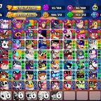 61K Trophies LVL130 | 104/107 Brawlers | 36 Max Brawlers - 29 Hypercharges | 285 Skins | 860 Pins | 475 Icons |263 Spray