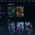 SEVER [ LAN ] - 63 LVL  - UNRANK - 11 SKINS - 49 CHAMP [2535  BE - 0 RP ] - FULL ACCESS