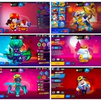 KING LOU | BELLHOP MIKE | DUMPLING DARRYL | 100k+ TROPHY | 105/105 BRAWLERS | 83 HYPER | 55 MAX | 350+ SKINS | 47 BUFFIE