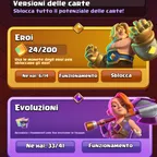 CLASH [ROYALE 12500 CUPS | KT16 MAX | 17x ELITE CARDS (Lvl 16) | 33 EVOLUTIONS | 6 HERO | 20 TOWER | 121/121 Cards 