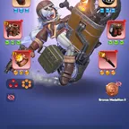 2 - FC 10 | Power 650M  | 36 Hero | VIP 9 | 30 Skin | Full Helios | 500 Frost Star | 1,7k Mythic Shard | 644k Gems | INS