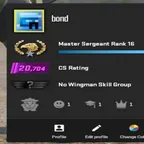 CS1088 //CS2 Account/PREMIER/4000+ hours/20.704 cs rating/PRIME/