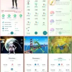 Special ! | 100 iV Mega Mewtwo Y | 95 iV Location BG Rayquaza | Legendary Latios | 440+ Items | Level 14 Fresh Account!