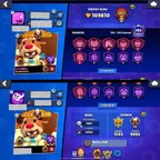 (10K Elo) 110K Trophies 2019 Account 7x Master 100 Max Brawlers 101 Hypercharges 453 Total Skins