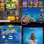🇫🇷 FRANCE LOCAL | OLD 10 YEAR ACCT 🇫🇷 | KT 15 | 7611 CUPS | 12595 GEMS |  56 LVL 14 CARDS | 2 EVOS | 2 RARE EMOTE 