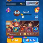 RR1113//| 424 CRIT | 29k GOLD | 312 GEMS | 2043 CUPS | 2 LEGS |