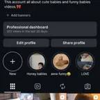 1k Cute babies Instagram Page | Secure Transfer | OG Email |0rganic Followers |