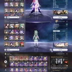 1922 - All Platform - EU - Level 66 - 37 Character 15 5'star - 4 Light Cone 5'star - Acheron - Bronya - Black Swan - Spa