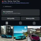 1.9k Car Instagram Account | Secure Transfer | OG Email |0rganic Followers |