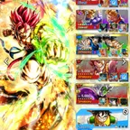 Meta-New UL Gogeta+LR TrunkGohan FULL+LR Shallet 9S+LR Broly+40 LF(Gohan yel+Gohan pur+Gohan blue)+Godly Equip, Z+(D370)