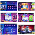 3v3 - 5.3k+, OG 2021, SATURNIAN FAME, 76.8k+ TROPHIES, 39 HYPER & 6 MAX, 403 SKINS, 101 BRAWLERS, 28 BUFFIES, 44 PRESTIG