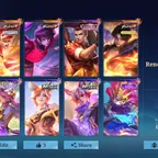 RARE PAQUITO KOF | 249 SKINS | 131 HEROES | 4 GRAND SKINS | 2 EXQUISITE | MYTHICAL GLORY 76 | COLLECTOR II | LVL 62