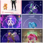 Lvl 53 | Mewtwo 3k | 60 Legendary | Zacian | Dialga | Zapdos | Regieleki | Entei | Valor | 457