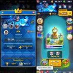 13614 TROPHY! 8 CARDS LEVEL 16 [ 15 EVO ] 1470 COLLECTION LEVEL! 36 OLD EMOTE! 59 BADGES! BEST DEAL!