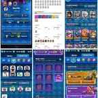 STACKED|XP-35| | 10k+ GOLD | 2 EVO|HTrophies: 7678 |117/121 Cards|13 RARE  EMOTES | ARENA 20| 150+ Gems |  | |Android - 