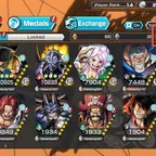 C4734 [IOS+ANDROID] 9 EX META - Zoro Sanji + Marcus Mars + Bonney + Garp + Luffy Blue + Shanks + Kaido + Roger + S-Snake