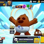 22 Max Brawlers | 7 Hypercharges | 31,176 Trophies | 129 Skins | 167