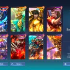 US NOT ALLOW | RARE GS LEG || SAINT SEIYA CHOU || PRIME GRANGER || EXALTED 4 || BEST SKIN || EX66 STAR || MANY LUCKY BOX