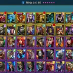 Lvl 42 || 23 Legends - Ninja. Sun Wukong. Adelyn. Artak.