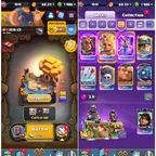 🔥KT16 MAX (13090 TROPHY) 💎 16 MAX CARD | 3 HEROS | 12 EVOLUTION | 4 WILD SHARD | 70 EMOTE | INSTANT DELIVERY