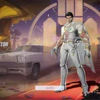MR1019 // ( Suave Spector ) MoonKnight Legandary Skin Hellfire Gala Mini Battle Pass 1100 Units