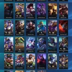 2225 - IOS Android - Server EU - Level 197 - 101 Champion - 80 Skin - 6 Mythic - 10 Legendary -  27 Epic Splendor Opus S