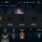[LAS] 48 Skins | 72 Champions | Unranked (Ex Platinum 3) | Level 84 | INSTANT DELIVERY