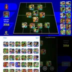 ONLY KONAMI-TEAM STRENGTH 3316- ETO 107 DEMBELE 107 GULLI 108 HAZARD 109 BALE 107 KOLLER 105 FIGO 107-2X ANKER MAN AVAIL