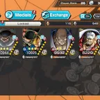 C4824 [IOS+ANDROID] 7 EX META - Zoro Sanji + Light Luffy + Saturn + Nusjuro + Akainu + Kizaru + Roger , Support 135