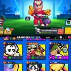 42K TROPHY 35 MAXED BRAWLER 47 HYPERCHARGED | CLASH ROYALE 20 EVO CARD 9  CARD MAX LEVEL 16