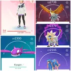 Lvl 50+ [Shiny Kyogre] | 46 Legendary | Solgaleo | Lunala | Lugia | Zacian | Regieleki | Regidrago | Valor | 756