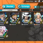 [4626][IOS+ANDROID] 8 EX META - Kuzan B52.52 + Bonney + Garp + Lucci + Sabo + S-Snake + Roger + Kid Law , Support 159