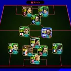 3253 Collective Strength || Only Konami ||  110 Zlatan x 107 Desailly x 107 Thuram ||  106 Cannavaro x 104 Messi 