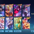 EC441|LV 94|HERO 131|SKIN 379|EXALTED II|ALUCARD LEGEND| 3 PRIME (CLAUDE,YU ZHONG,GRANGER)|2 KOF (DYRROTH)|MOSKOV ALLSTA