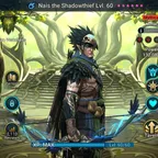 RSL749 // 2x Mythical Nais Aphidus(6 Red Star Wythir Leminisi Michelangelo 1.75M power 1435 shards