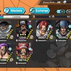 C4772 [IOS+ANDROID] 9 EX - Blackbeard + Saturn + Garp + Shanks + Kuzan + Yamato + Zephyr + Roger + Akainu, 146 Support